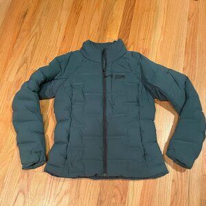 Mountain Hardwear Down jacket. EUC like new - dark Teal